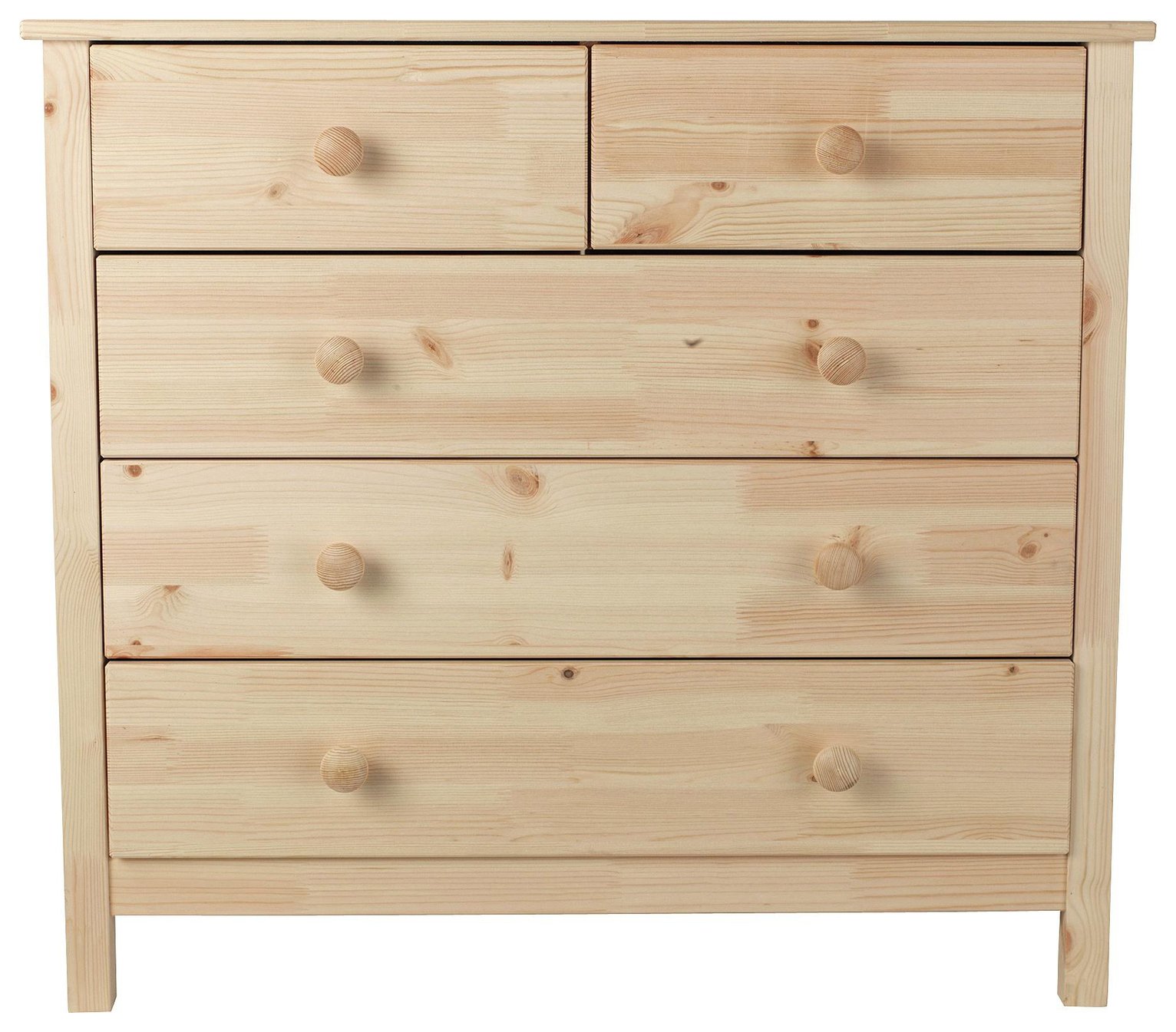 Argos Home Scandinavia Pine 3+2 Chest of Drawers