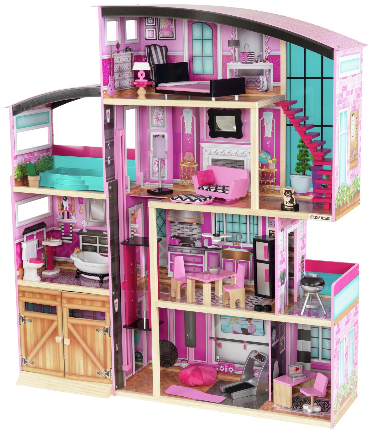 shimmer shine doll house