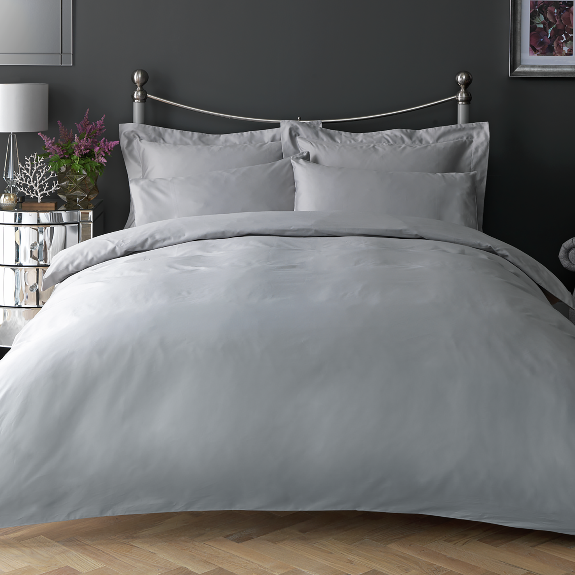 Habitat 400tc Egyptian Cotton Oxford Duvet Set Kingsize 8197458