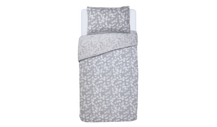 Buy Argos Home Grey Honesty Bedding Set Single Duvet Cover