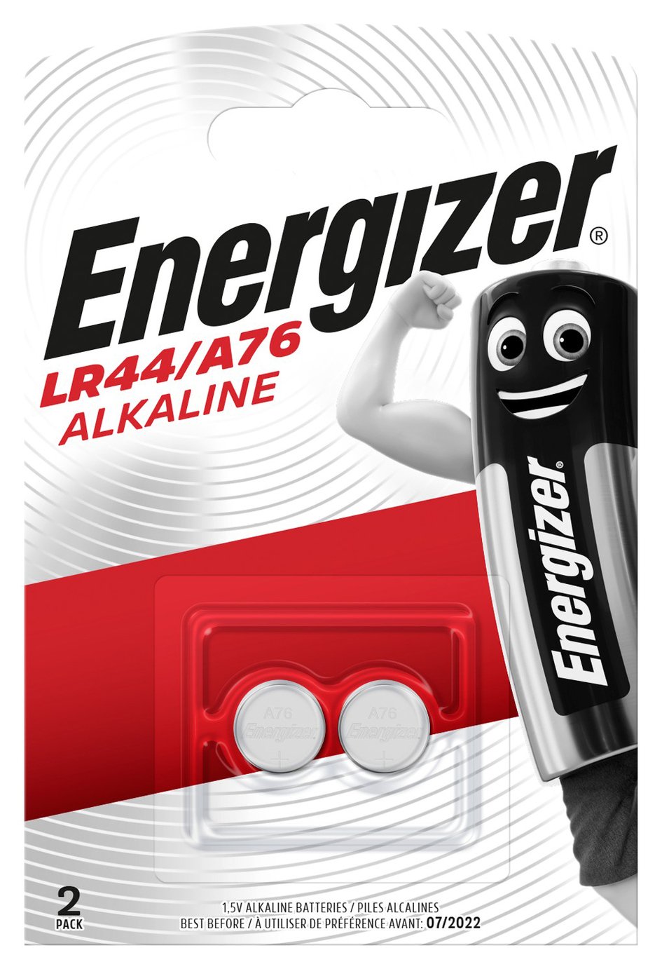 Energizer LR44 Batteries - 2 Pack