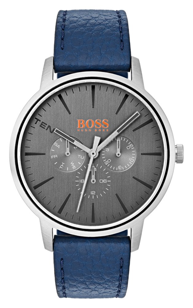 hugo boss orange watch blue strap