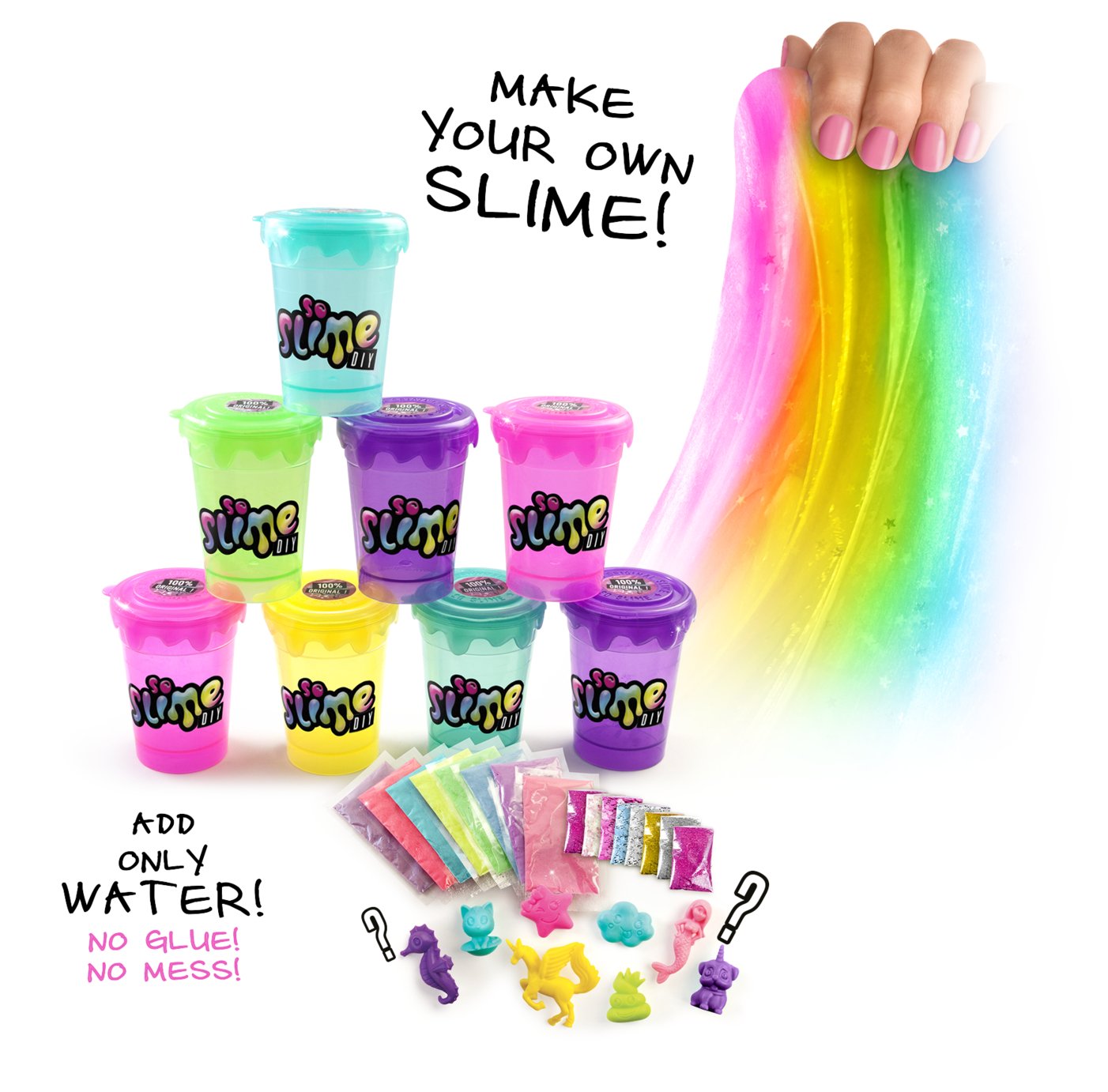 So Slime Neon Maxi Tube - 8 pack