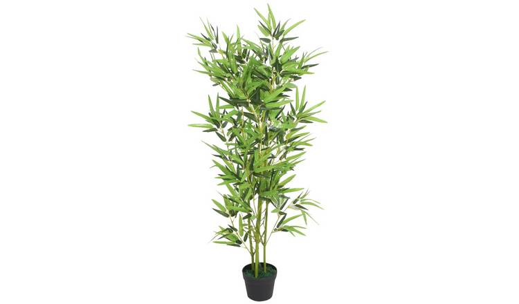 Walplus Artificial Bamboo Plant with Pot - Green - 120 cm
