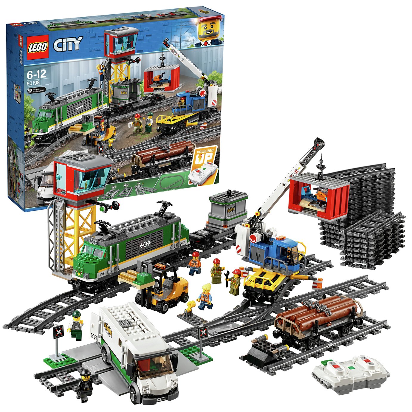 argos lego city train track