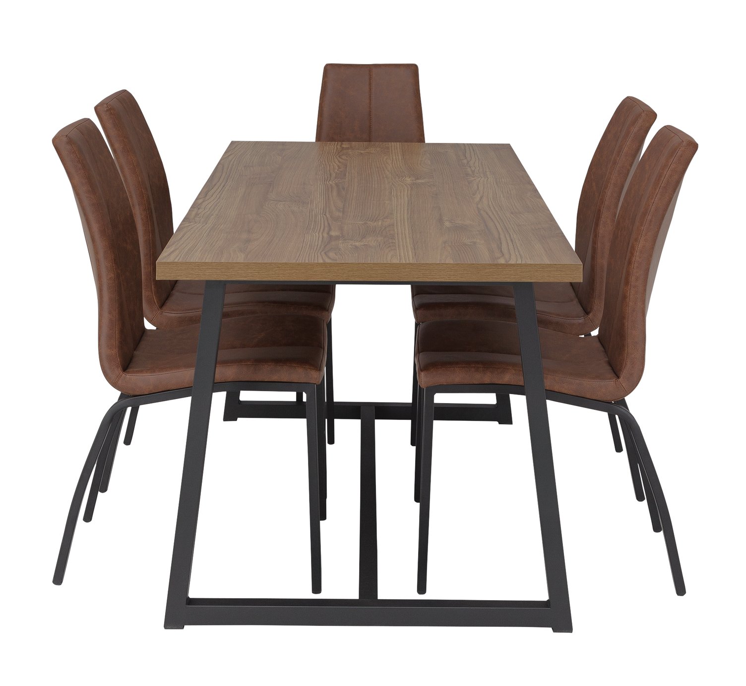 Argos Home Nomad 160cm Dining Table and 6 Chairs Reviews