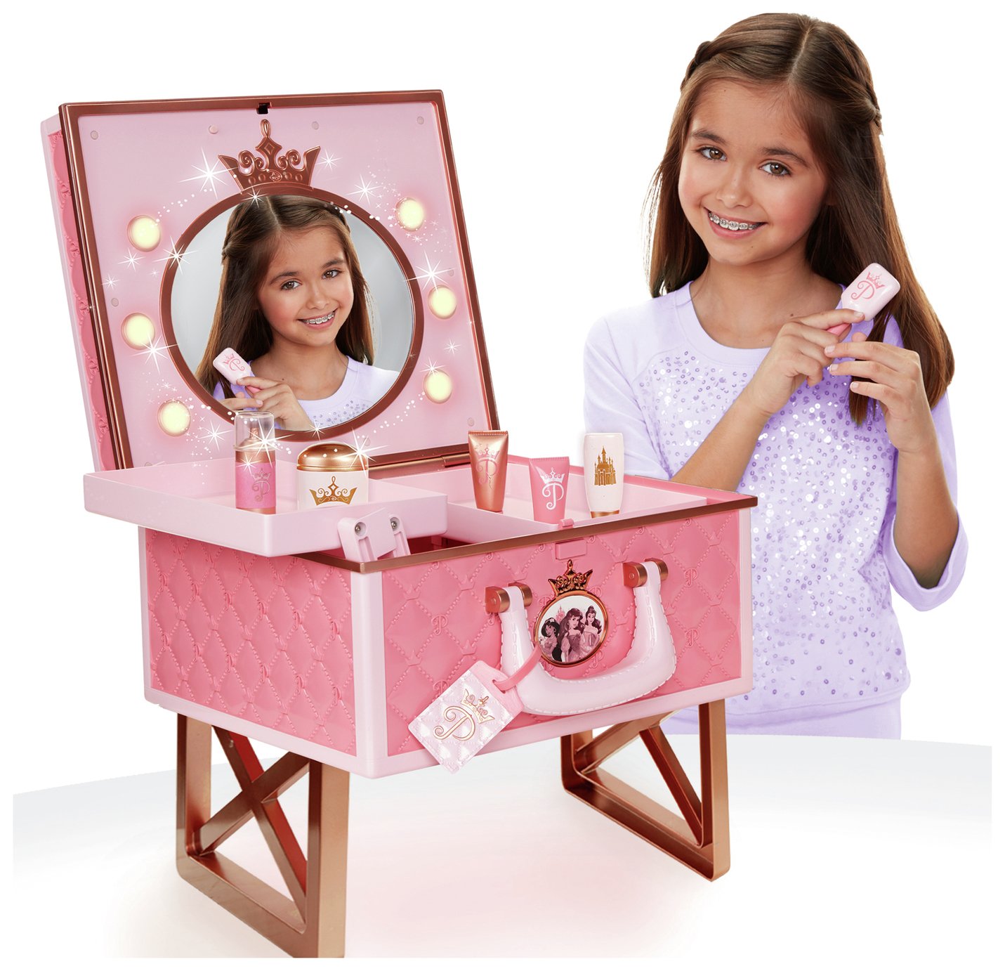 disney princess style collection travel vanity playset