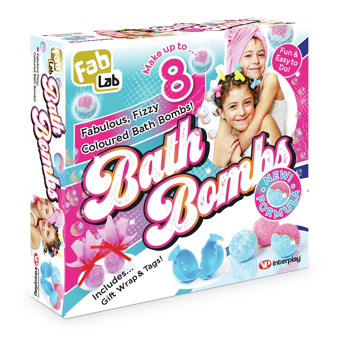 FabLab Make Your Own Bath Bombs Kit for Kids