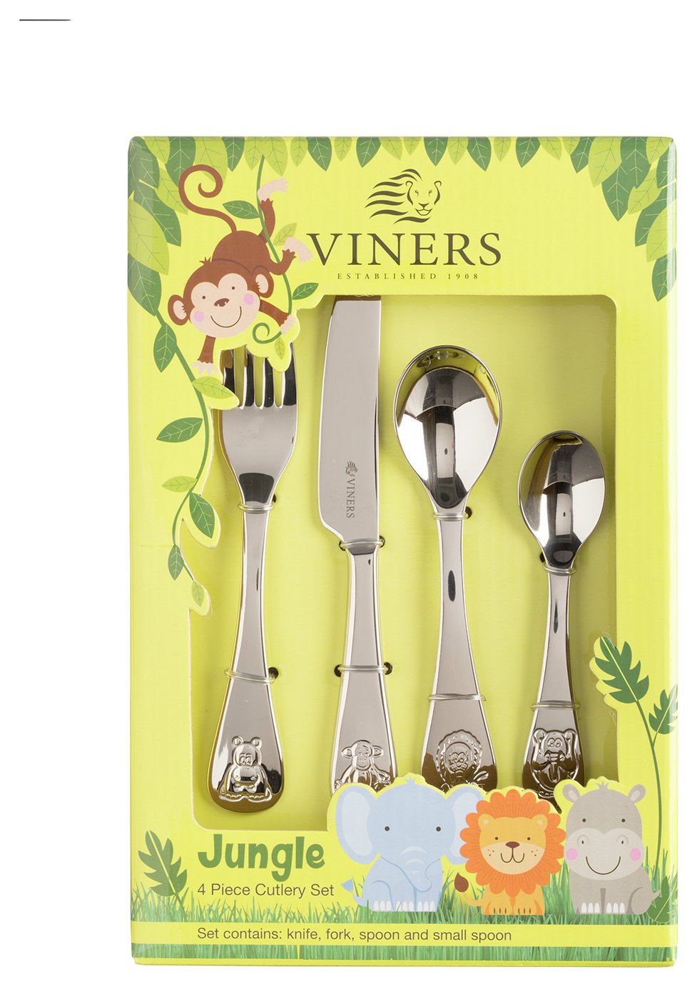 Viners Jungle 4 Piece Childrens Cutlery Set. Review