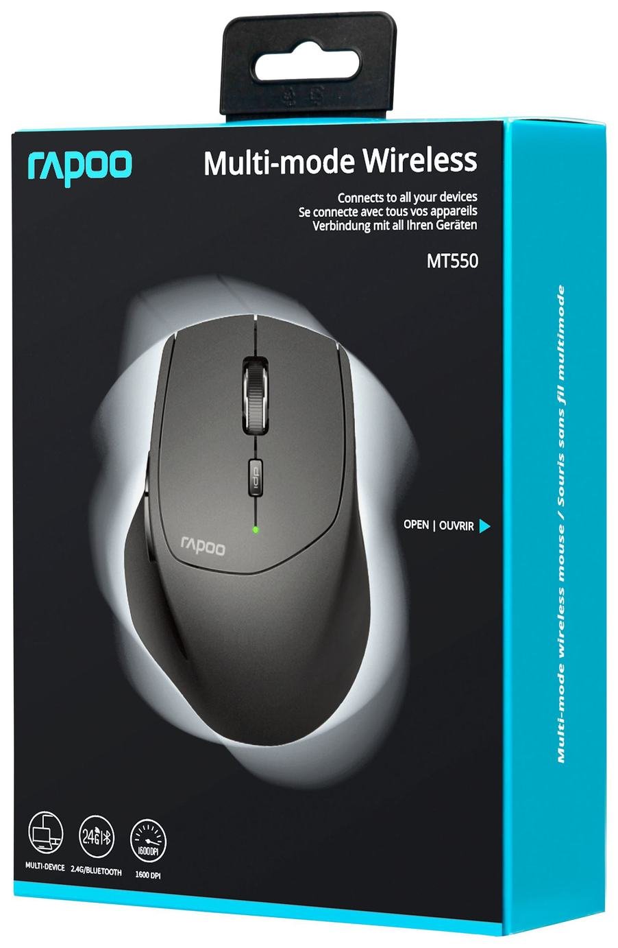 Wireless mode. Мышь Rapoo n1162 Black USB. Multi-Mode Wireless.