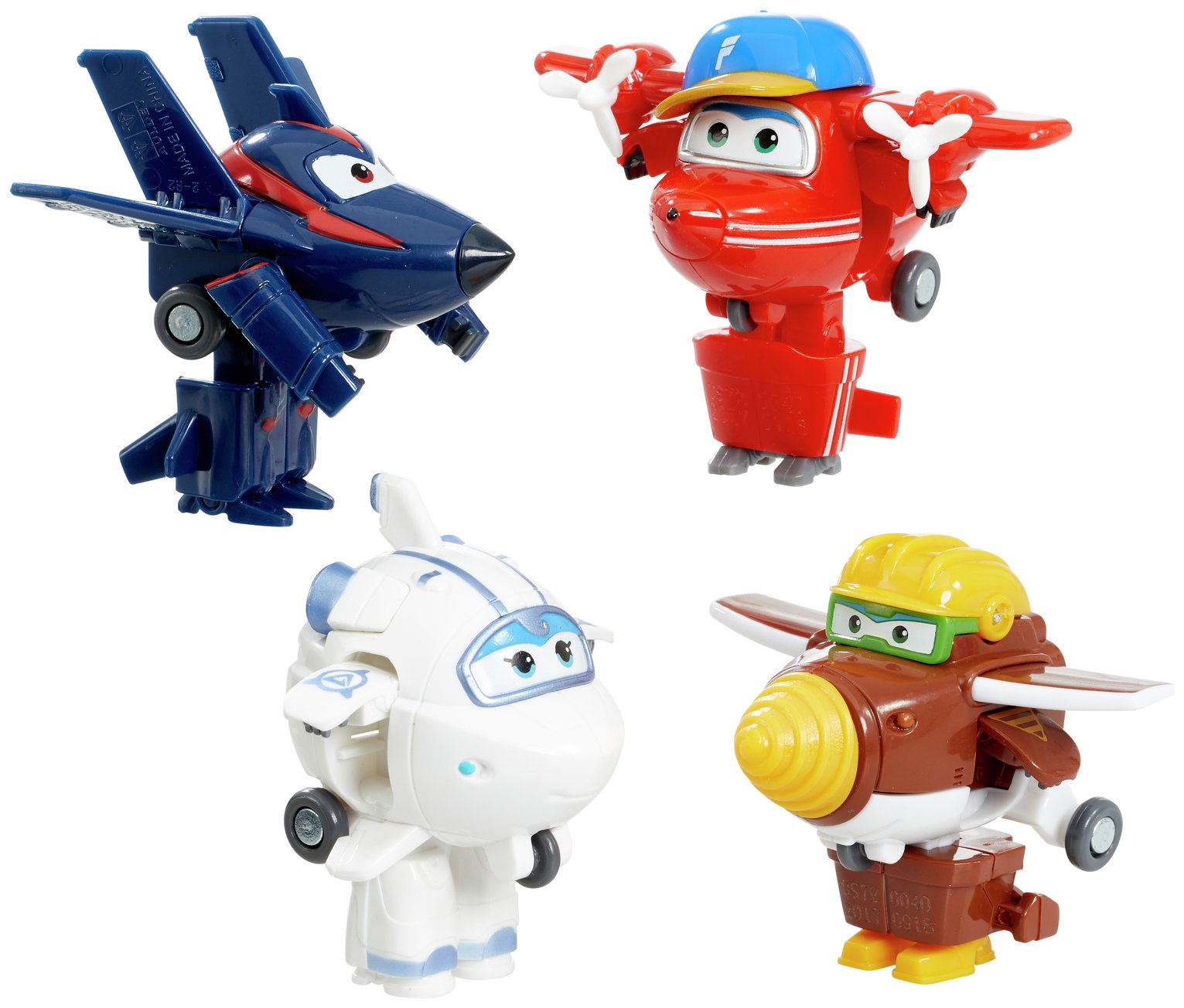 Super Wings Transform a Bots Mini Figures