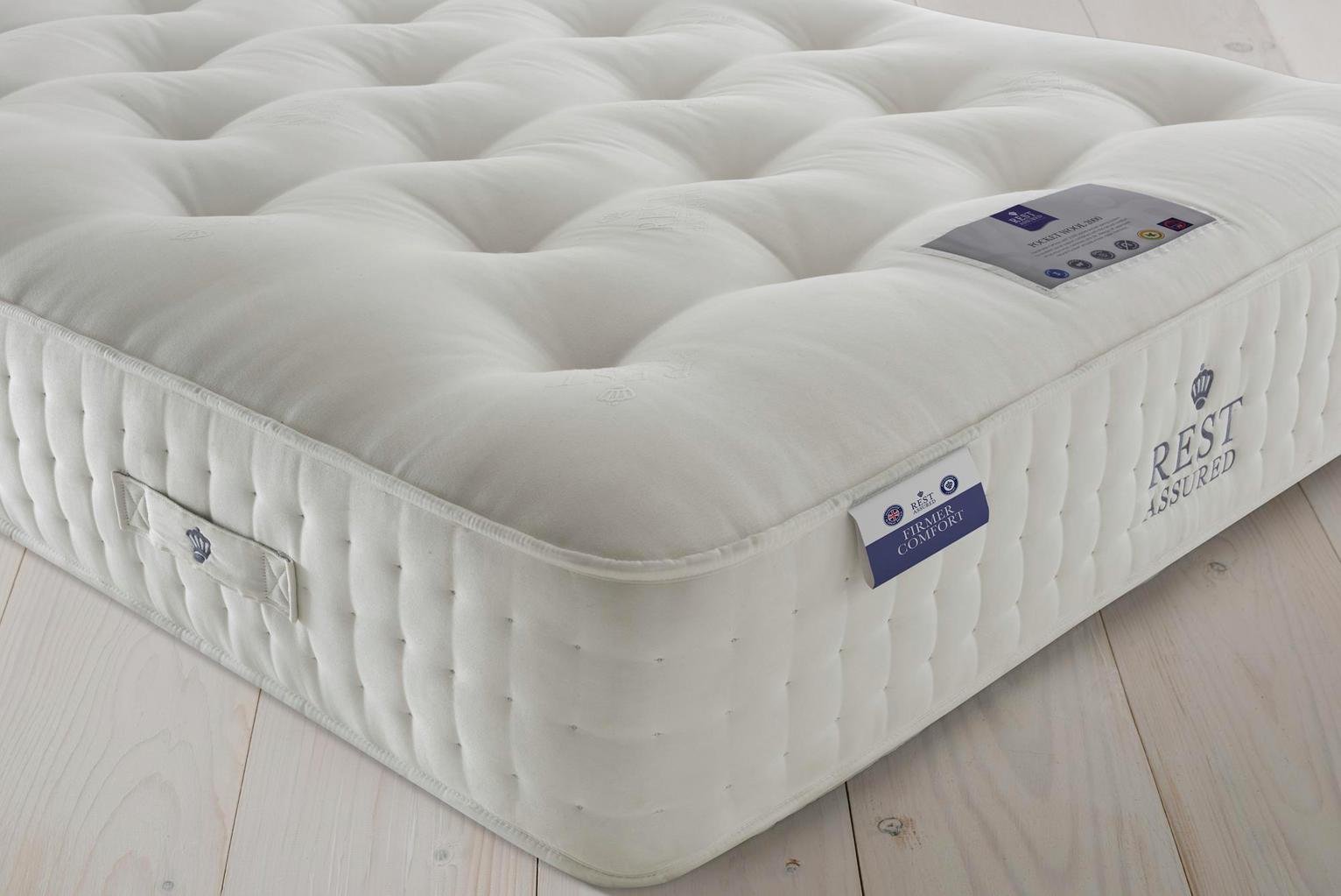 rest assured pocket sprung memory foam mattress