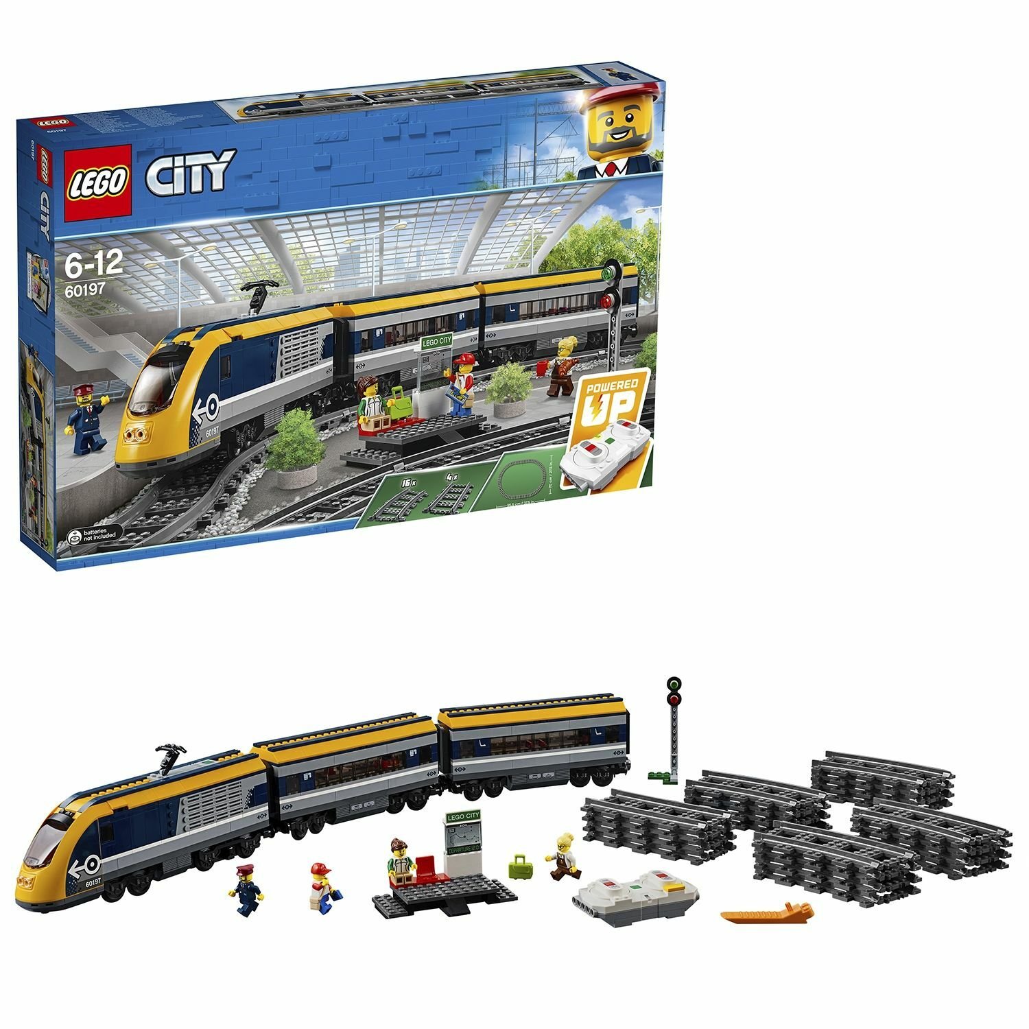 LEGO City Passenger RC Train Toy Construction Set Review
