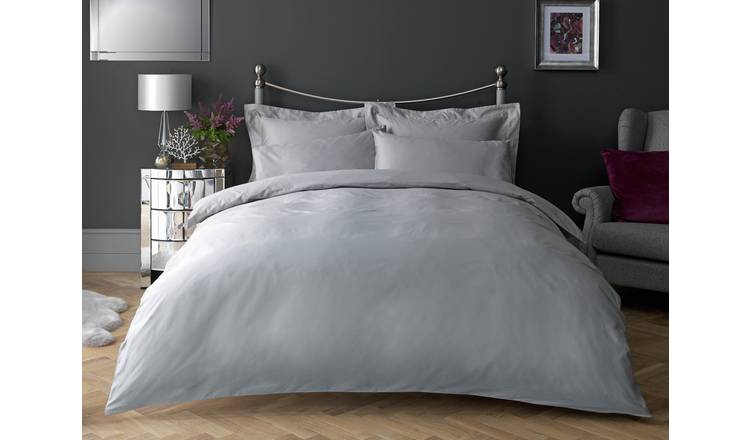 Buy Argos Home 400tc Egyptian Cotton Oxford Duvet Set Double