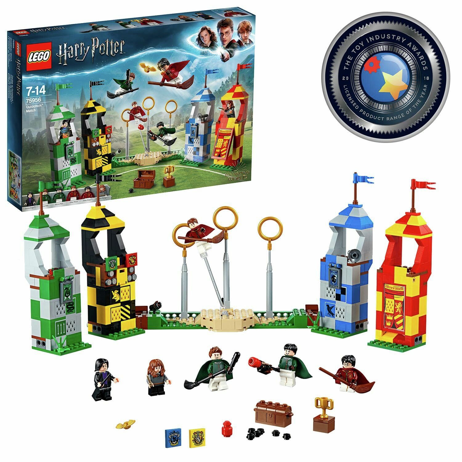 LEGO Harry Potter Quidditch Match Building Set - 75956