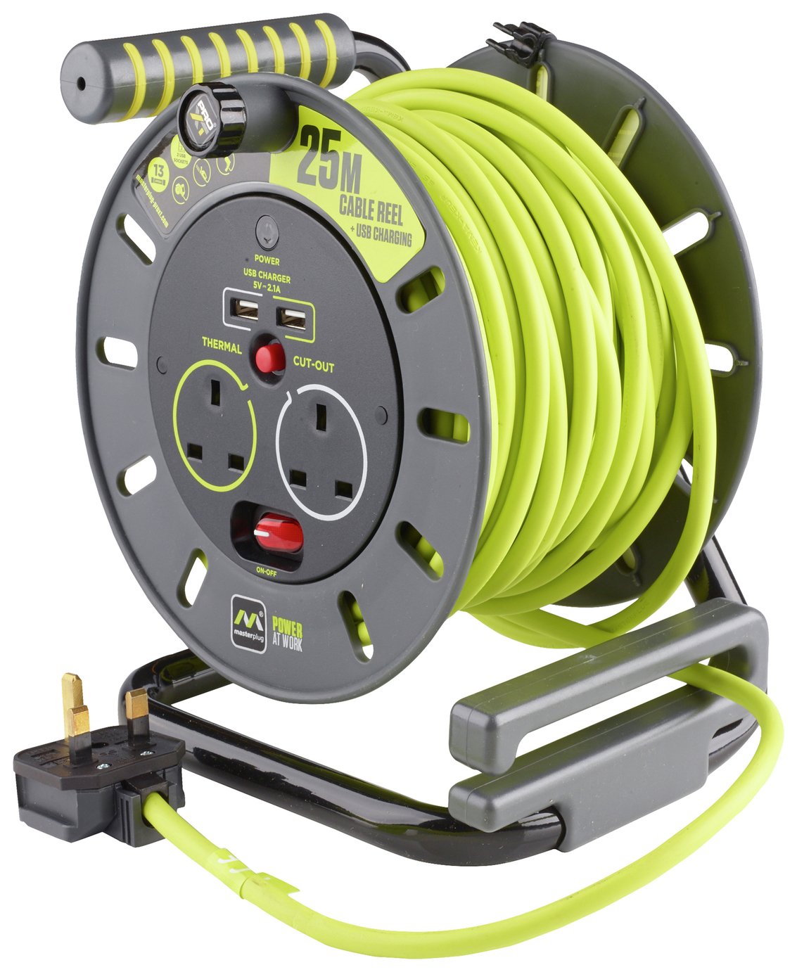 Masterplug Pro-XT 4 Socket 4 Switch Cable Reel review