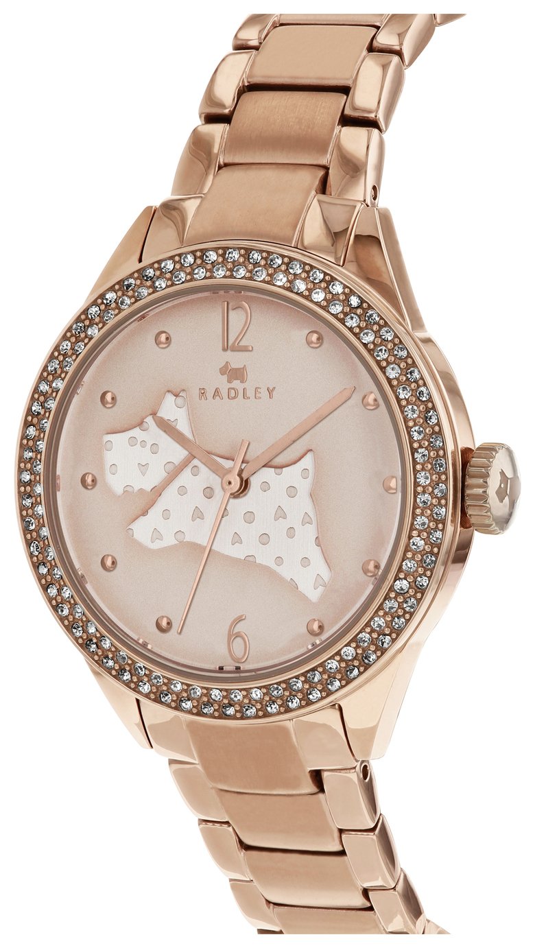 Radley Ladies' Great Outdoors RY4190 Rose Gold Plated Watch Reviews