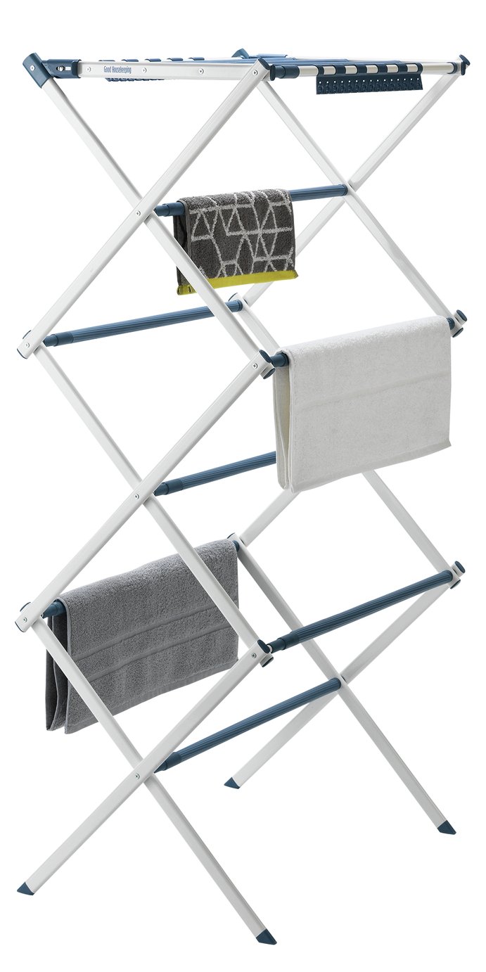 Good Housekeeping 3 Tier Indoor Expandable Clothes Airer