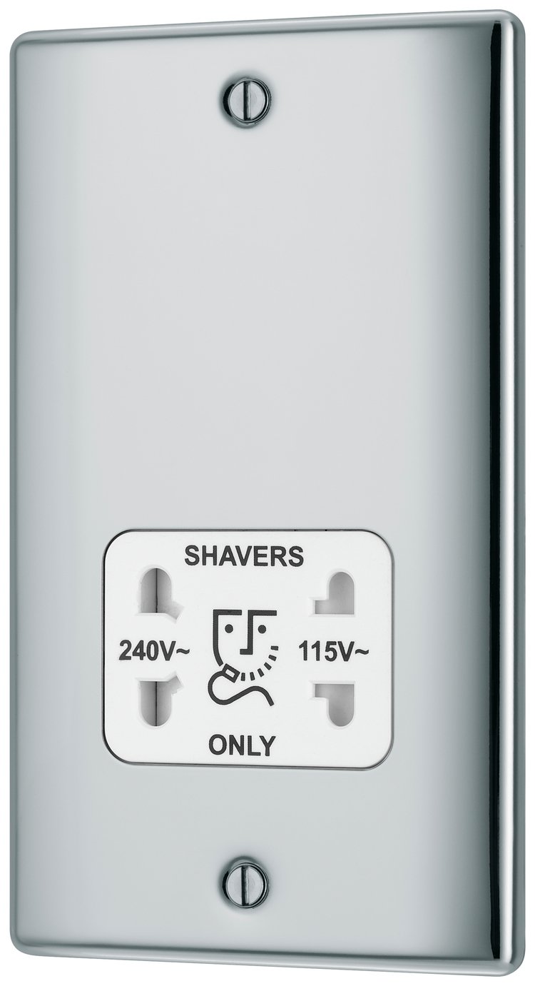 BG Raised Shaver Socket