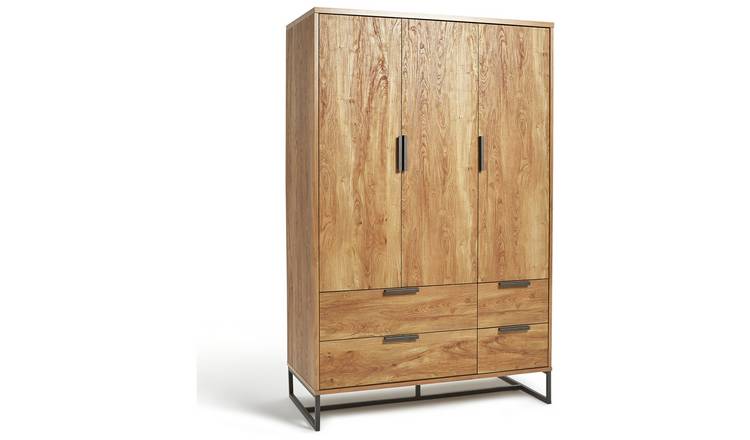 Oak effect deals wardrobe