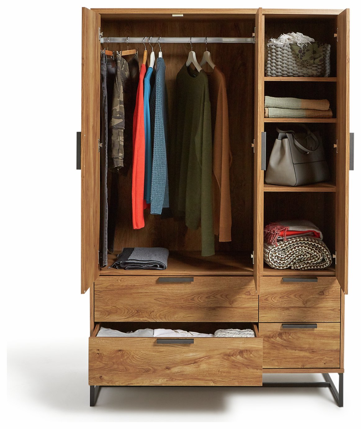 Argos Home Nomad 3 Door 4 Drawer Wardrobe Reviews