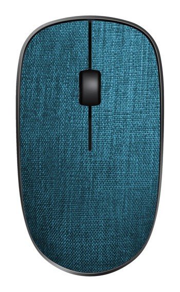 Rapoo 3510 Plus Wireless Optical Fabric Mouse - Blue