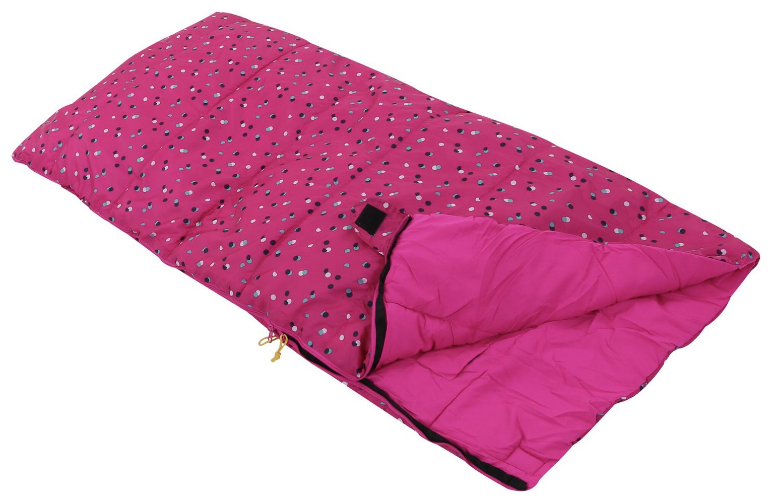 Regatta Maui Kids 300GSM Polka Dot Single Mummy Sleeping Bag Review