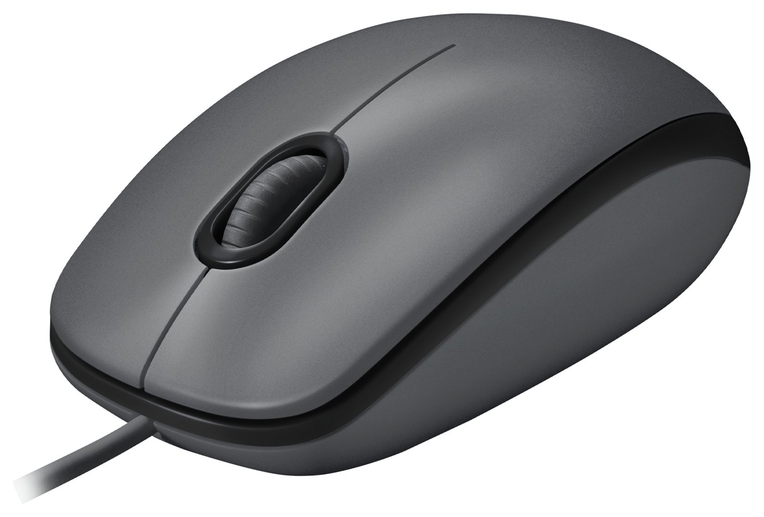Logitech M100 Wired Mouse - Black