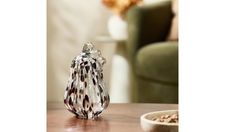 Argos Home Confetti Glass Pumpkin Objet - Small