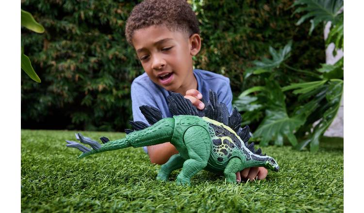 Jurassic World Gigantic Thrashers Stegosaurus Dinosaur Toy