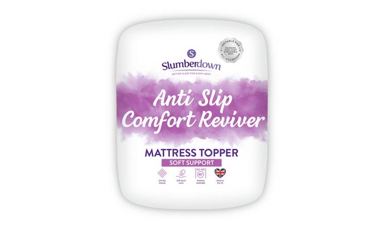 Slumberdown Anti Slip Comfort Mattress Topper - Superking