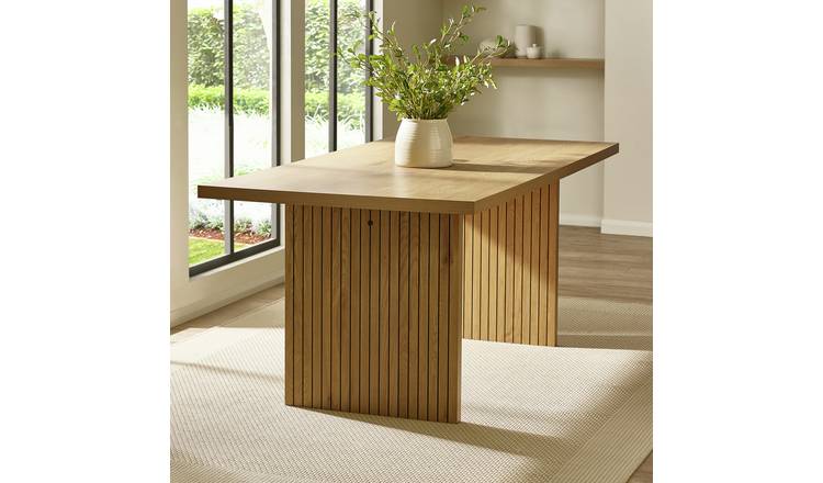 Julian Bowen Arundel 4 Seater Dining Table - Oak Effect