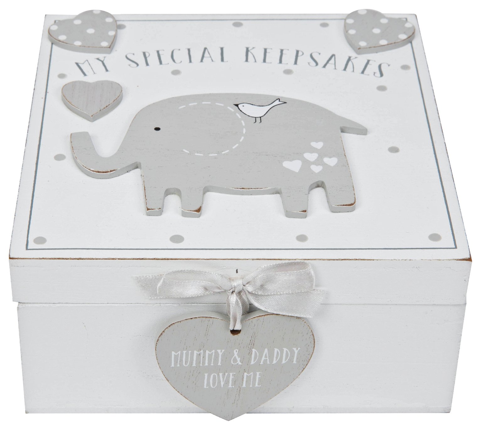 Petit Cheri Baby Elephant Keepsake Box