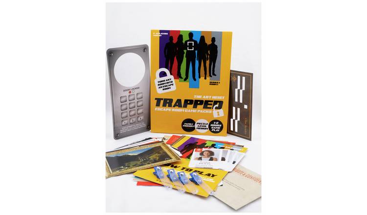 Trapped Escape Art Heist Room Game