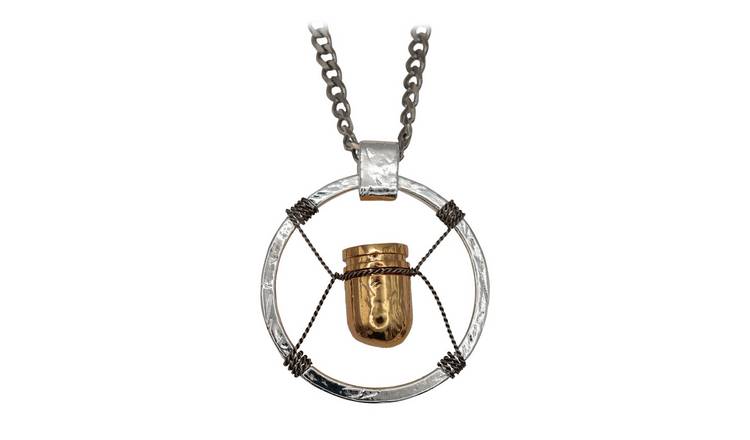Cyberpunk 2077 V's Bullet Necklace Precious Metal Edition Pre-Order