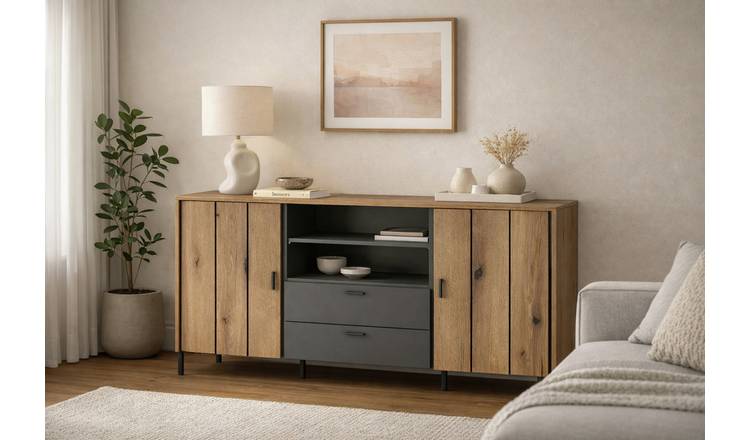 Furniture To Go Arundel 2 Door 2 Drawer Sideboard - Natural
