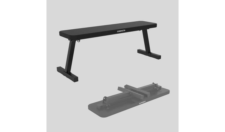 Decathlon 100 Foldable Exercise Bench - 200kg Capacity