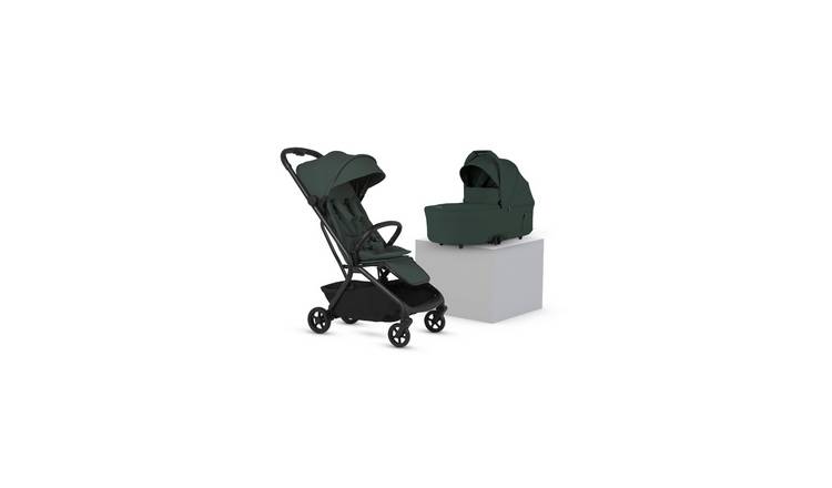 Silver Cross Nia Stroller and Carrycot - Conifer