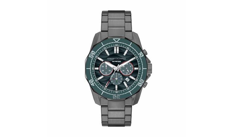 Armani Exchange Men's AX1972 Gunmetal Stainless Steel Watch