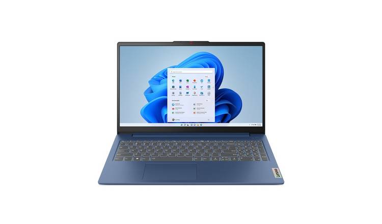 Lenovo Slim 3 15.6in AMD Athlon 8GB 128GB Laptop - Blue