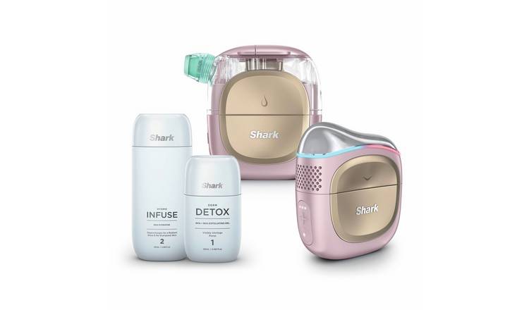 Shark FacialPro Glow with DePuffi At-Home Facial Device - Spa Pink, FH320UKPK