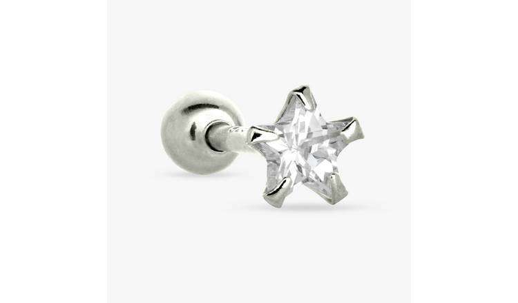 Revere Sterling Silver Star Stud Earrings