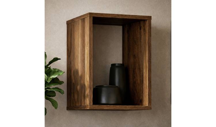 Furniture To Go Roomers Wall Shelf - Walnut