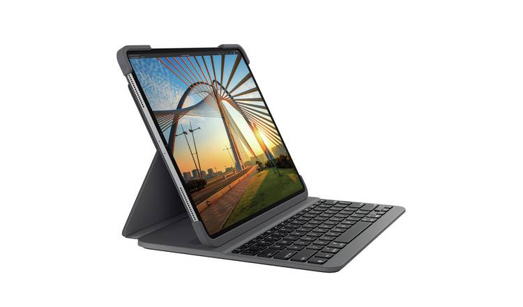 Logitech iPad Pro 11 Inch Slim Keyboard Case - Grey