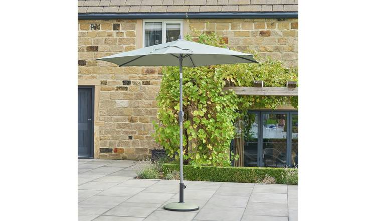 Pacific Riva 2.5m Centre-Pole Garden Parasol - Olive