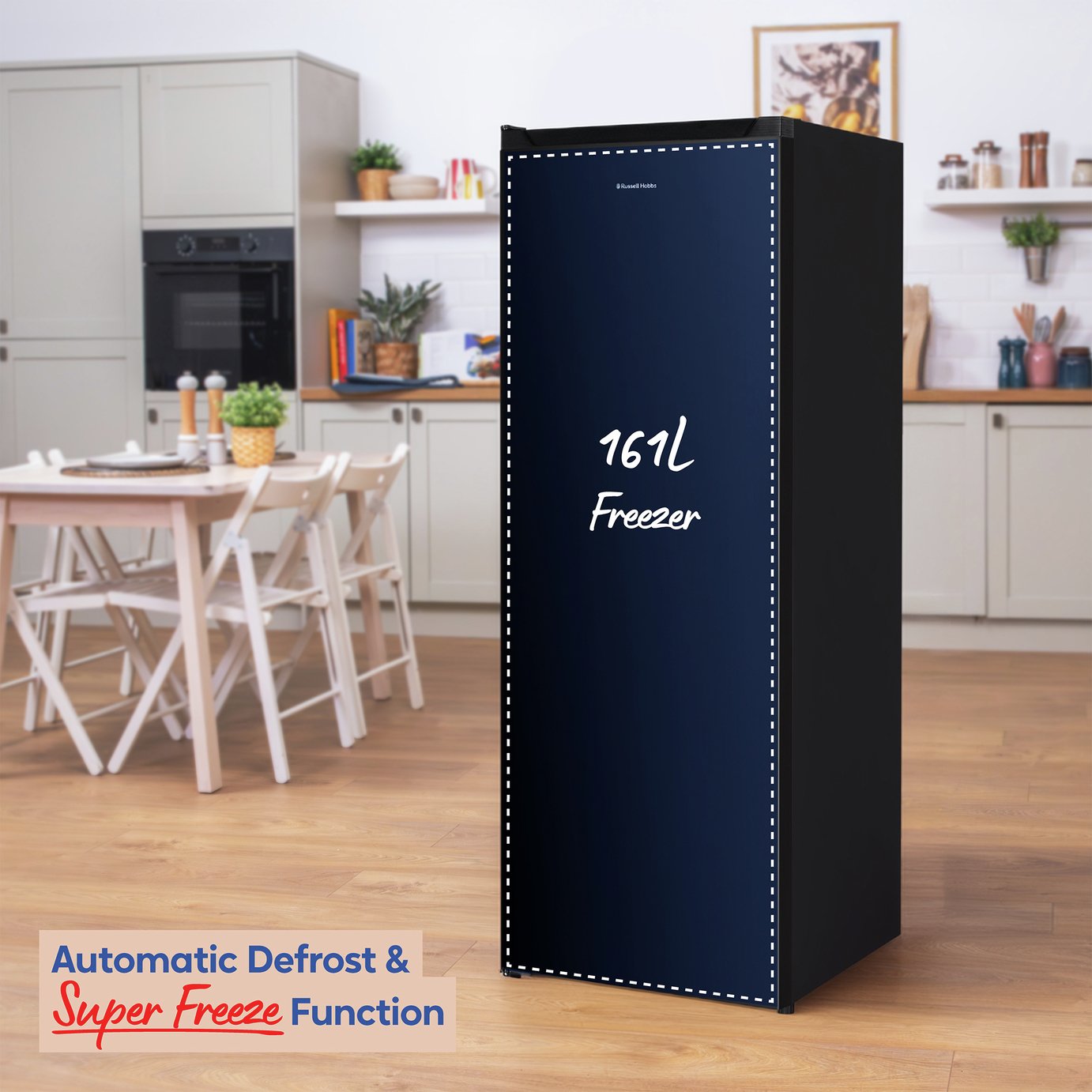 Buy Russell Hobbs RH143FFFZ542E1B Frost-Free Tall Freezer -Black