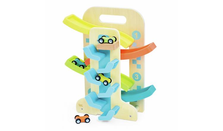 Chad Valley Wooden Track Racer Playset