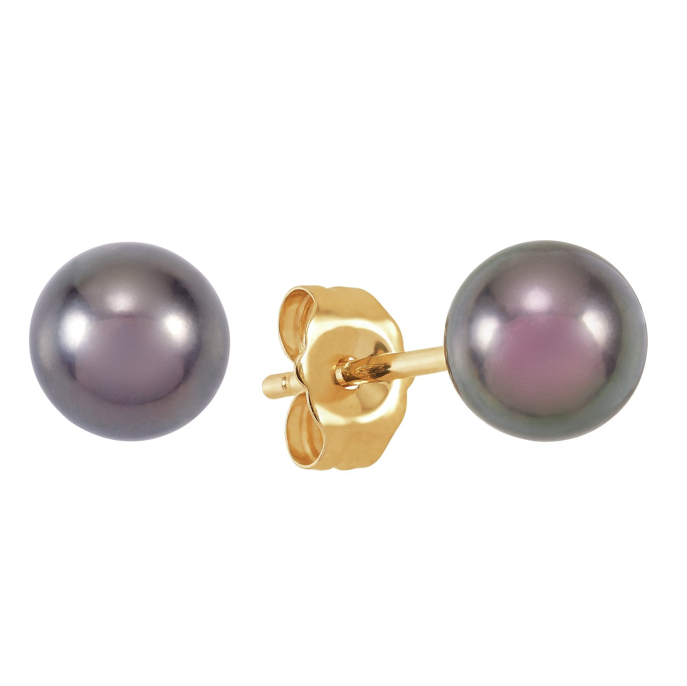 Revere 9ct Gold Peacock Cultured Freshwater Pearl Earrings Review