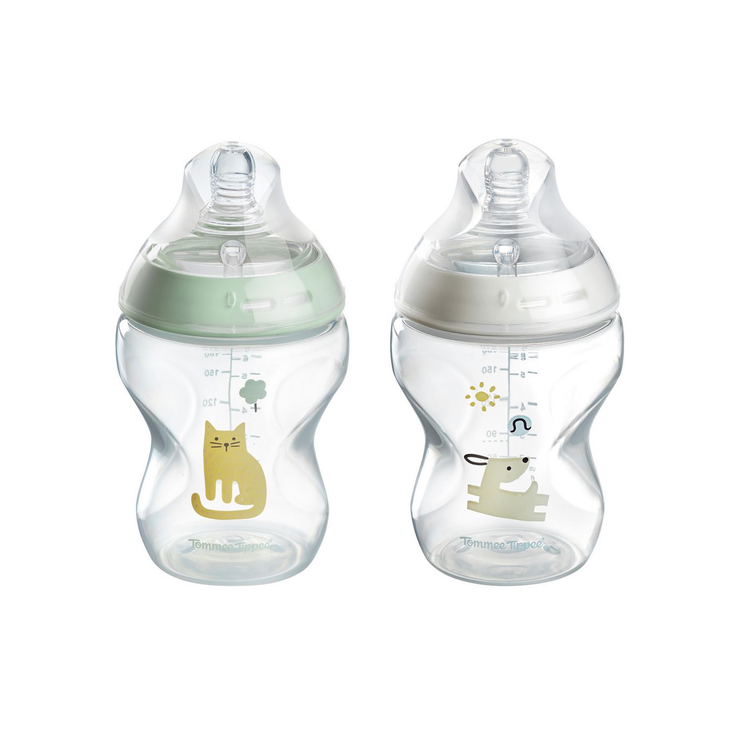 Tommee Tippee Natural Start Baby Bottles 2x 250ml