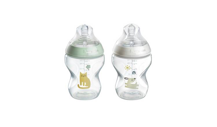 Tommee Tippee 2x 250ml Natural Start Baby Bottles